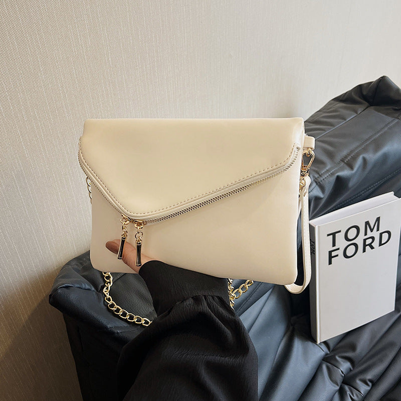 Chain One Shoulder Zipper New Bag For Women