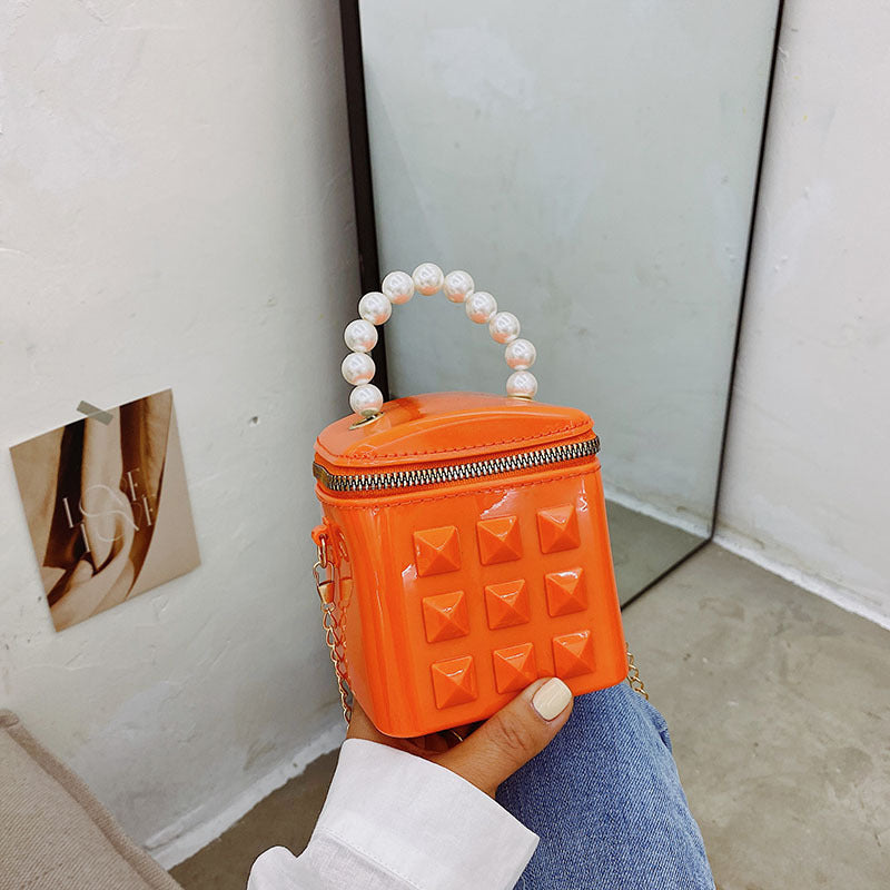 Handheld Pearl Chain Bag Slung For Women