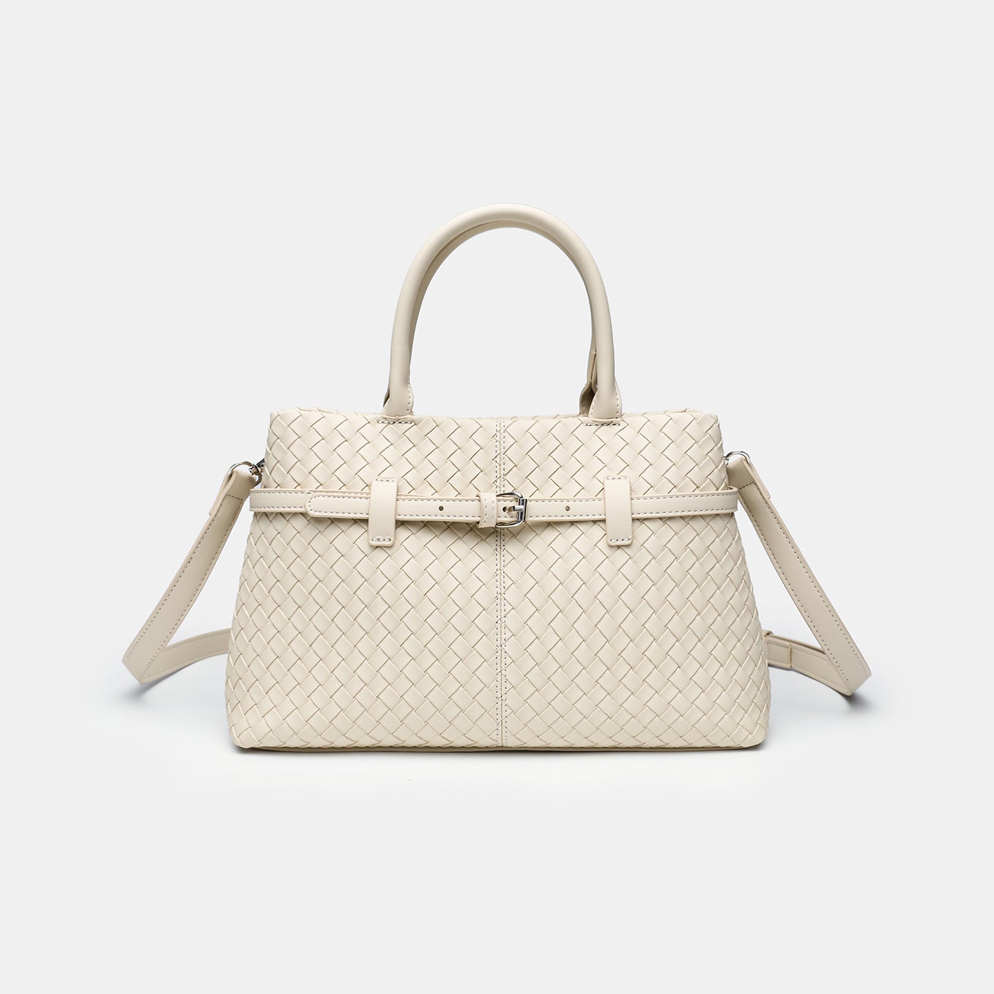 Simple Commute Large Capacity New Woven Pattern Bag For Women