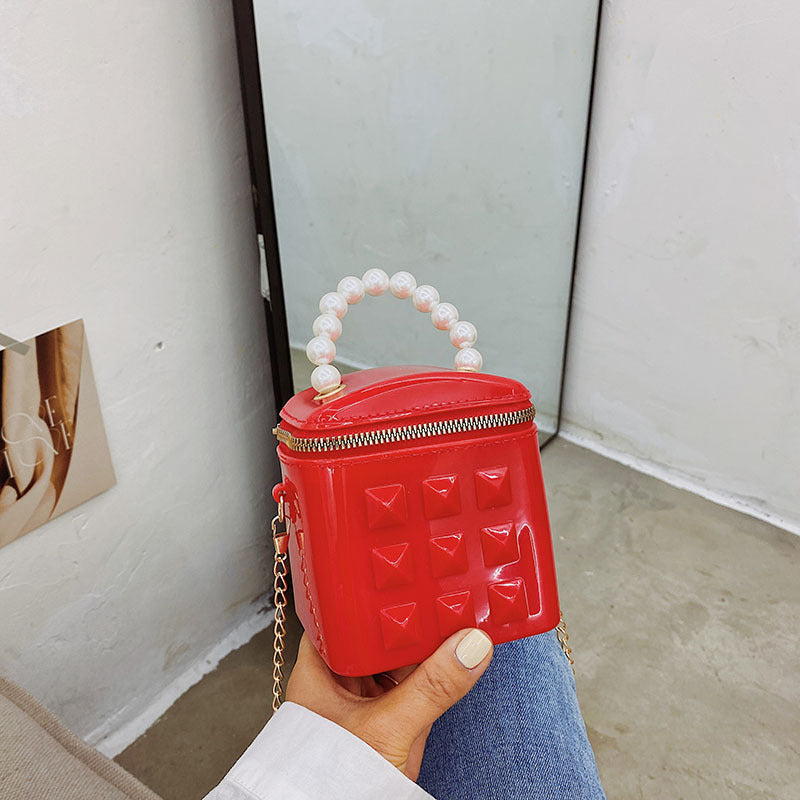 Handheld Pearl Chain Bag Slung For Women