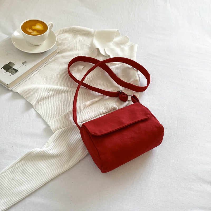 Spring New Korean Style Simple Shoulder Bag For Women