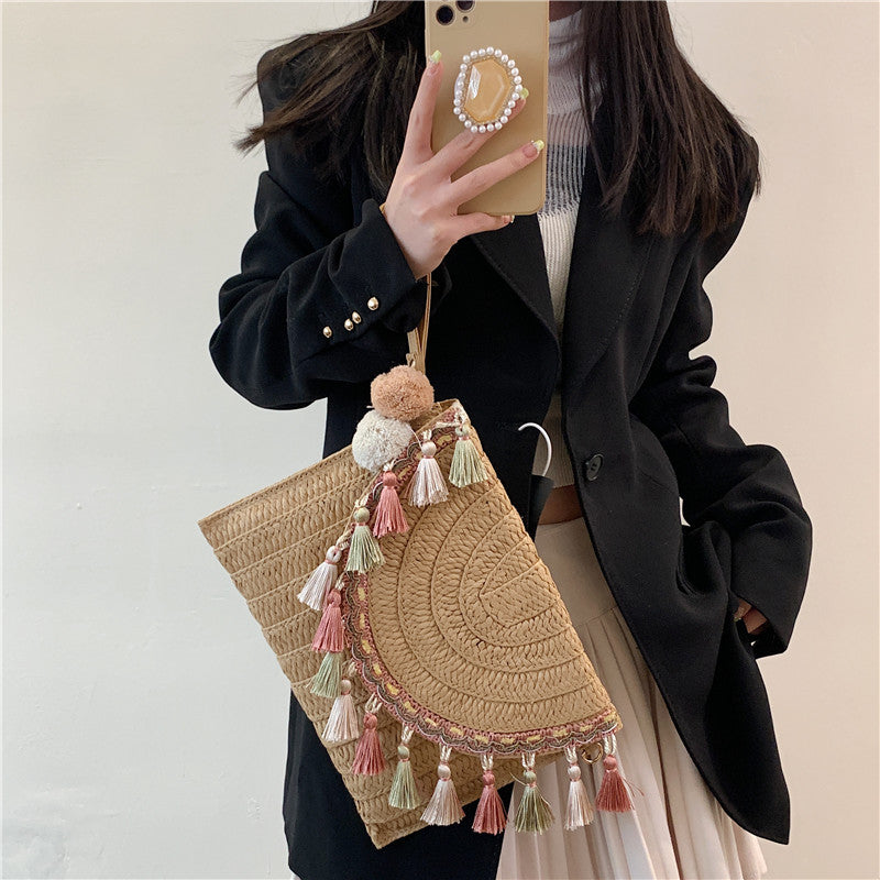 Tassel Beach Resort Bag For Women
