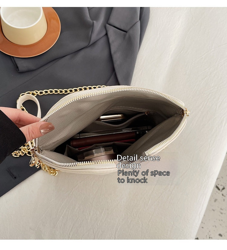 Chain One Shoulder Zipper New Bag For Women