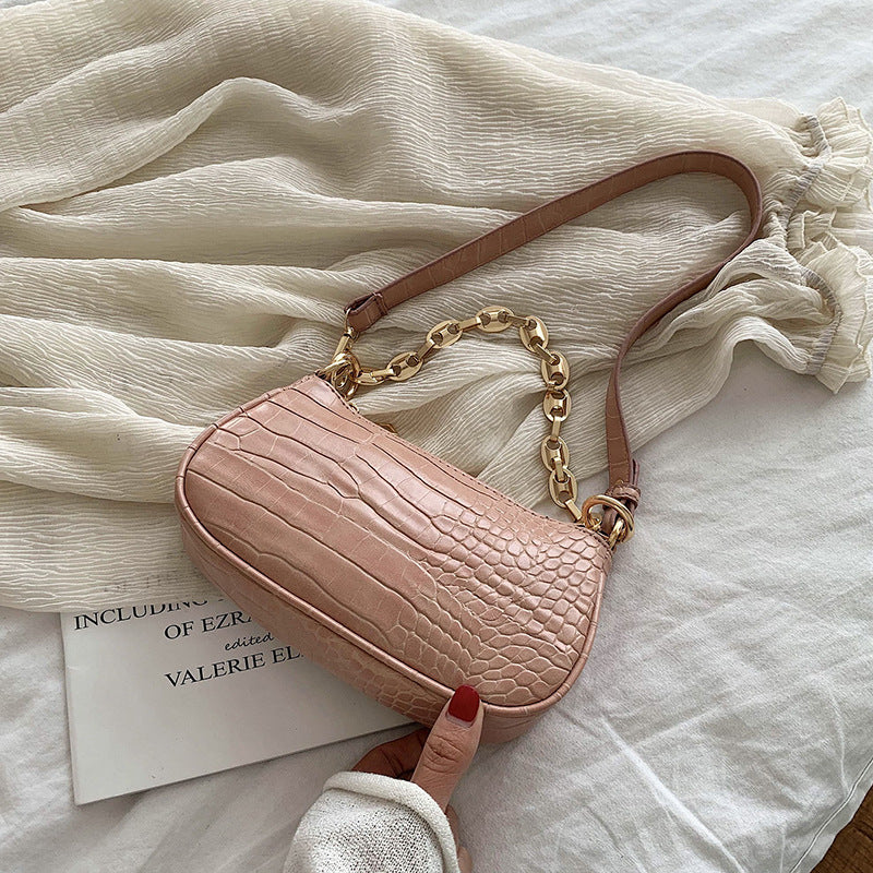 One shoulder armpit bag for women