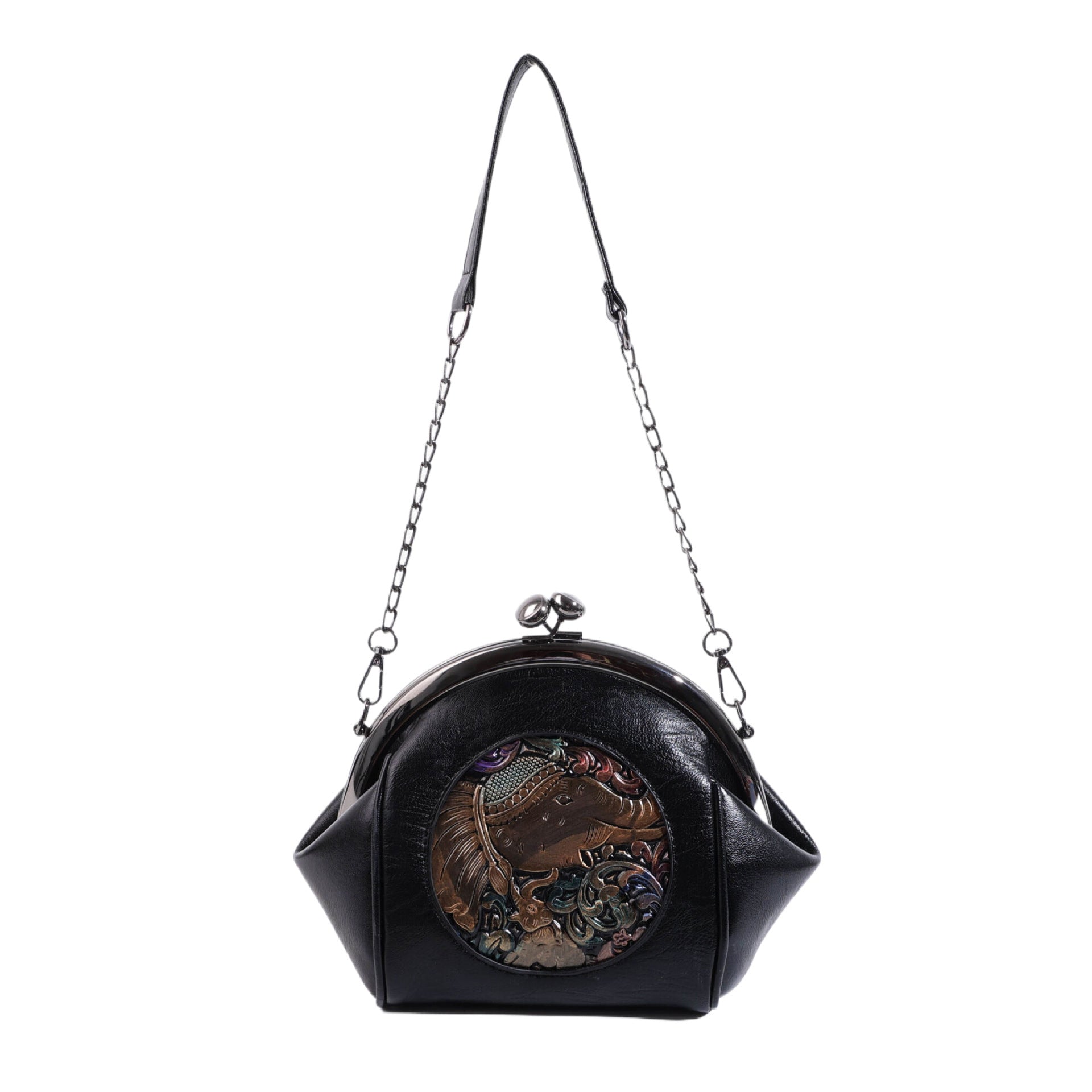 Western Style Underarm Clip Bag Shoulder Messenger Bag For Women