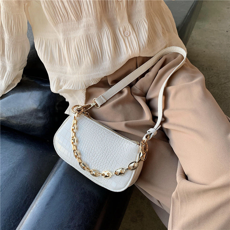 One shoulder armpit bag for women