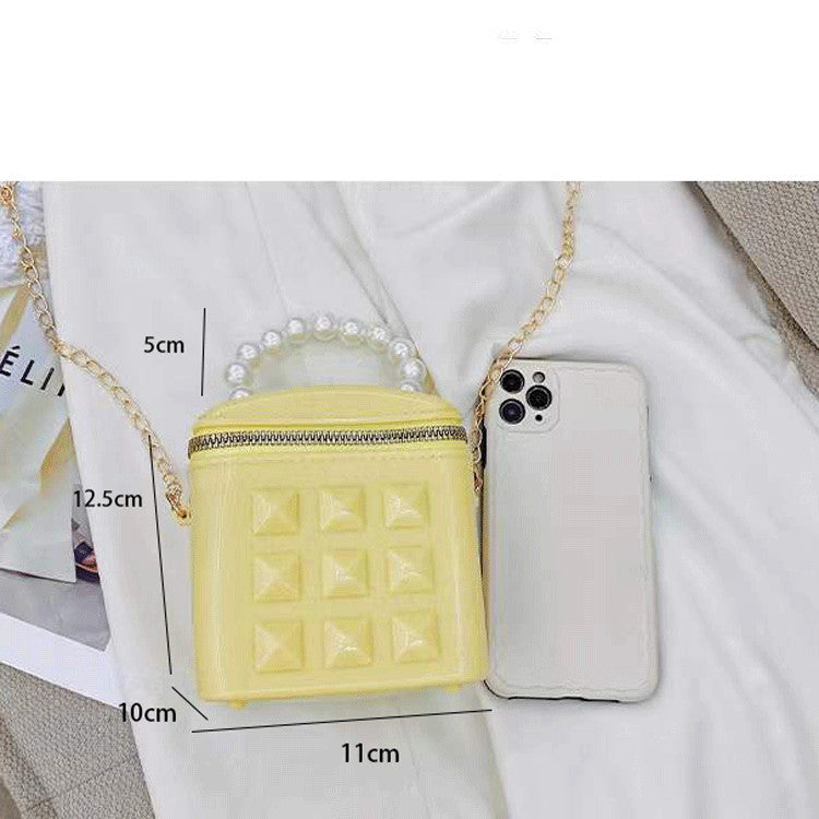 Handheld Pearl Chain Bag Slung For Women
