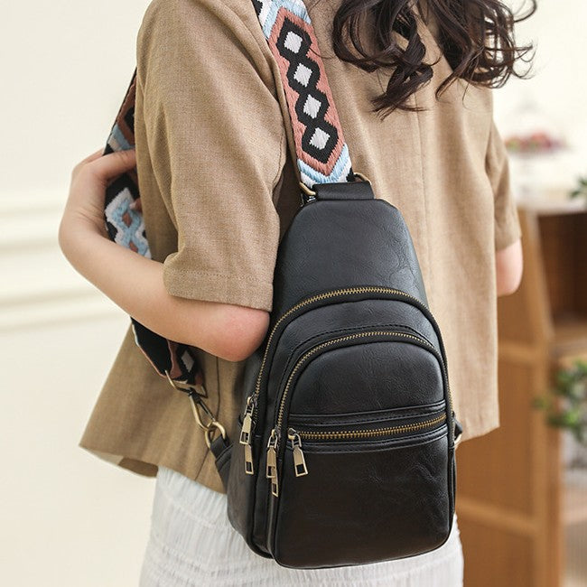 Large Capacity Wear-resistant Chest Bag For Women