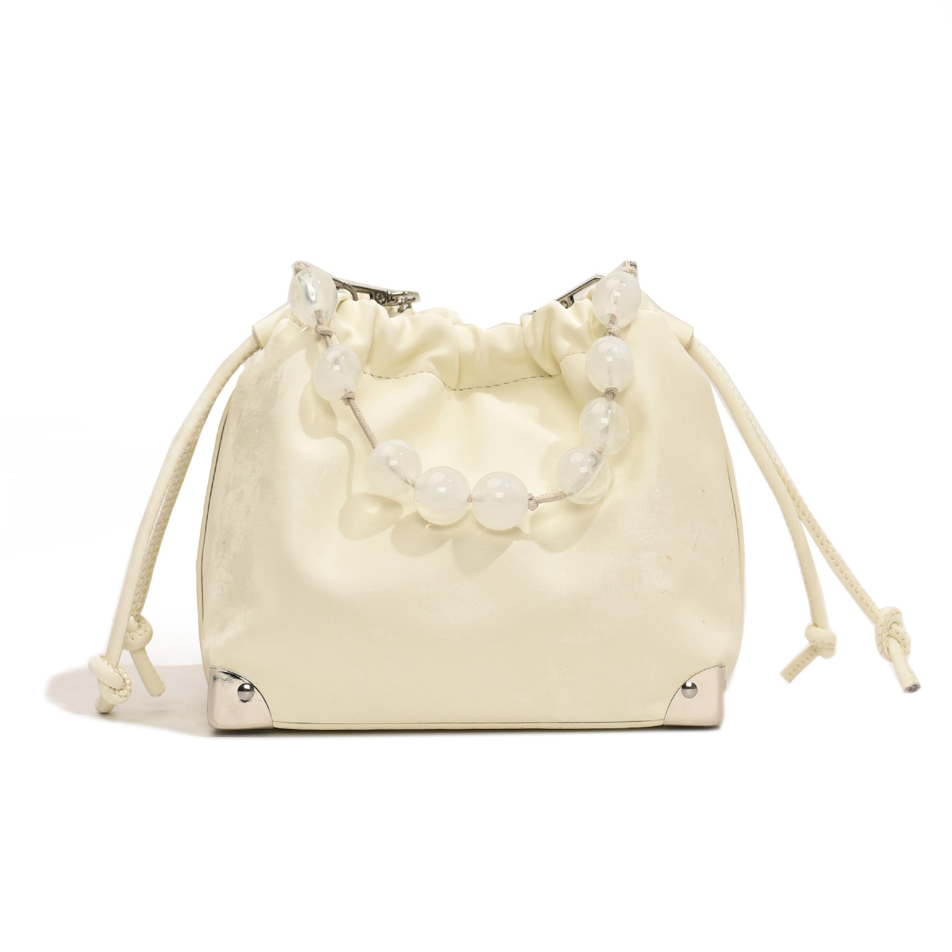 Simple Portable Chain Bucket Bag For Women