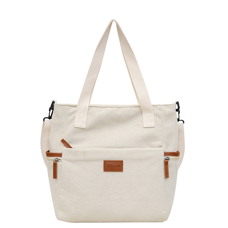 Fashion New Corduroy Tote Bag For Women