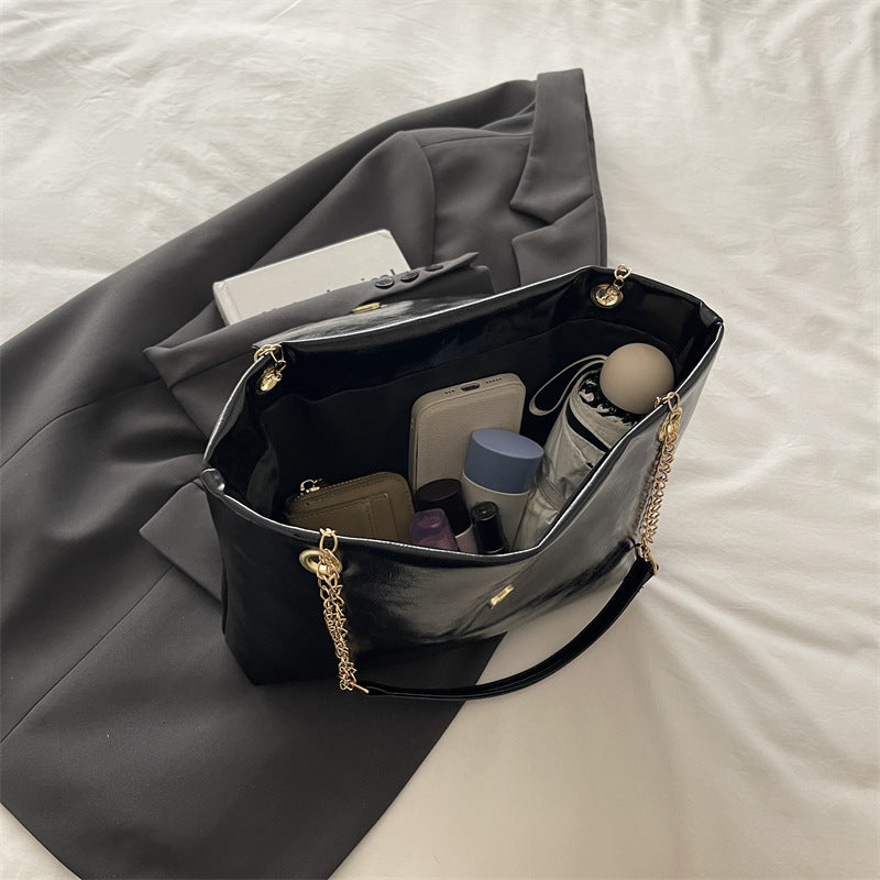 Large Capacity Chain Shoulder Bag For Women