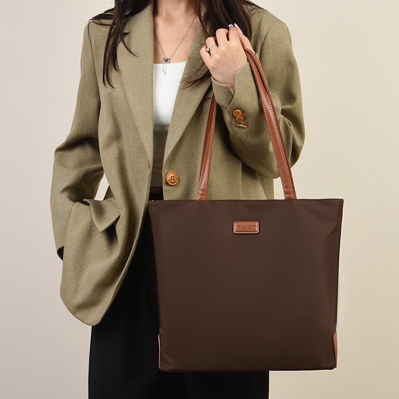 Simple Large Capacity High-grade Shoulder Bag For Women
